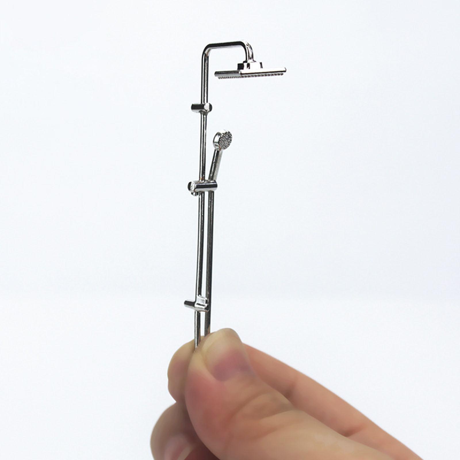 Dollhouse Simulation Furniture Tiny 1:12 Doll House Decoration for dollhouse DIY Bathroom