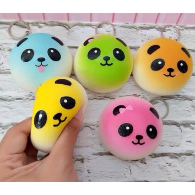 Móc khoá bánh bao Squishy