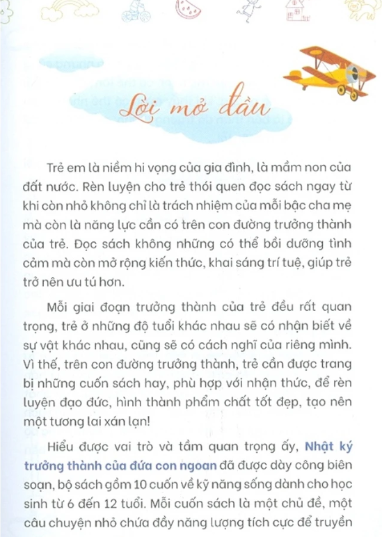 Nhật ký trưởng thành cúa đứa con ngoan (Kỹ năng sống dành cho học sinh) - Con không sợ khó khăn (Sách bản quyền) - tái bản