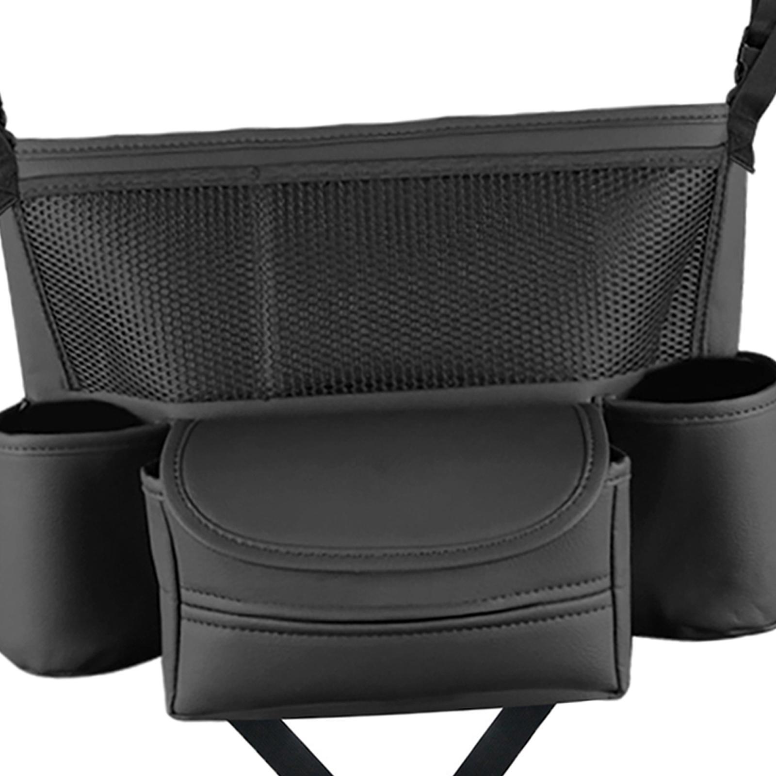 Seat Storage Bag Organizer Seat Storage Barrier Automotive Consoles Organizer Car Central Control Storage Bag for Snacks