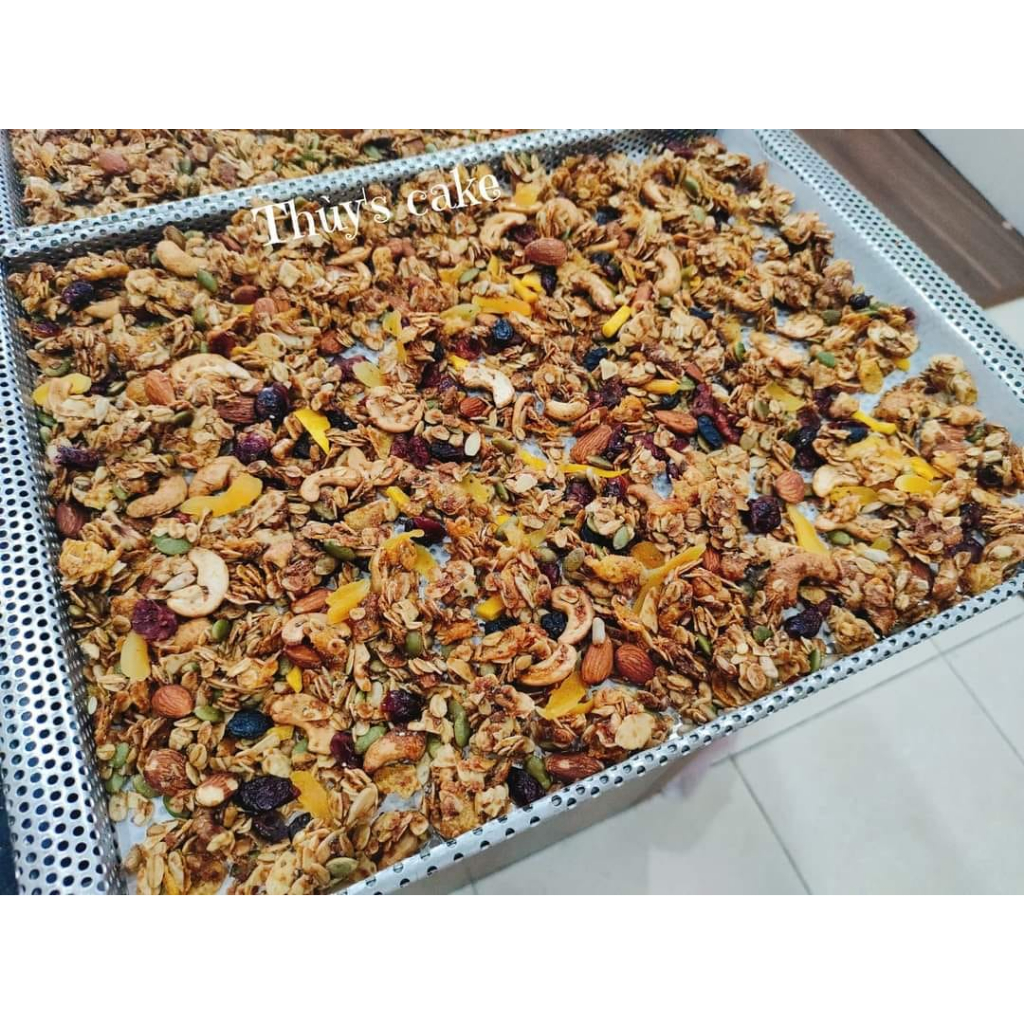 Hạt dinh dưỡng, Granola ngũ cốc siêu hạt giảm cân, dinh dưỡng, eat clean, thực dưỡng, không đường