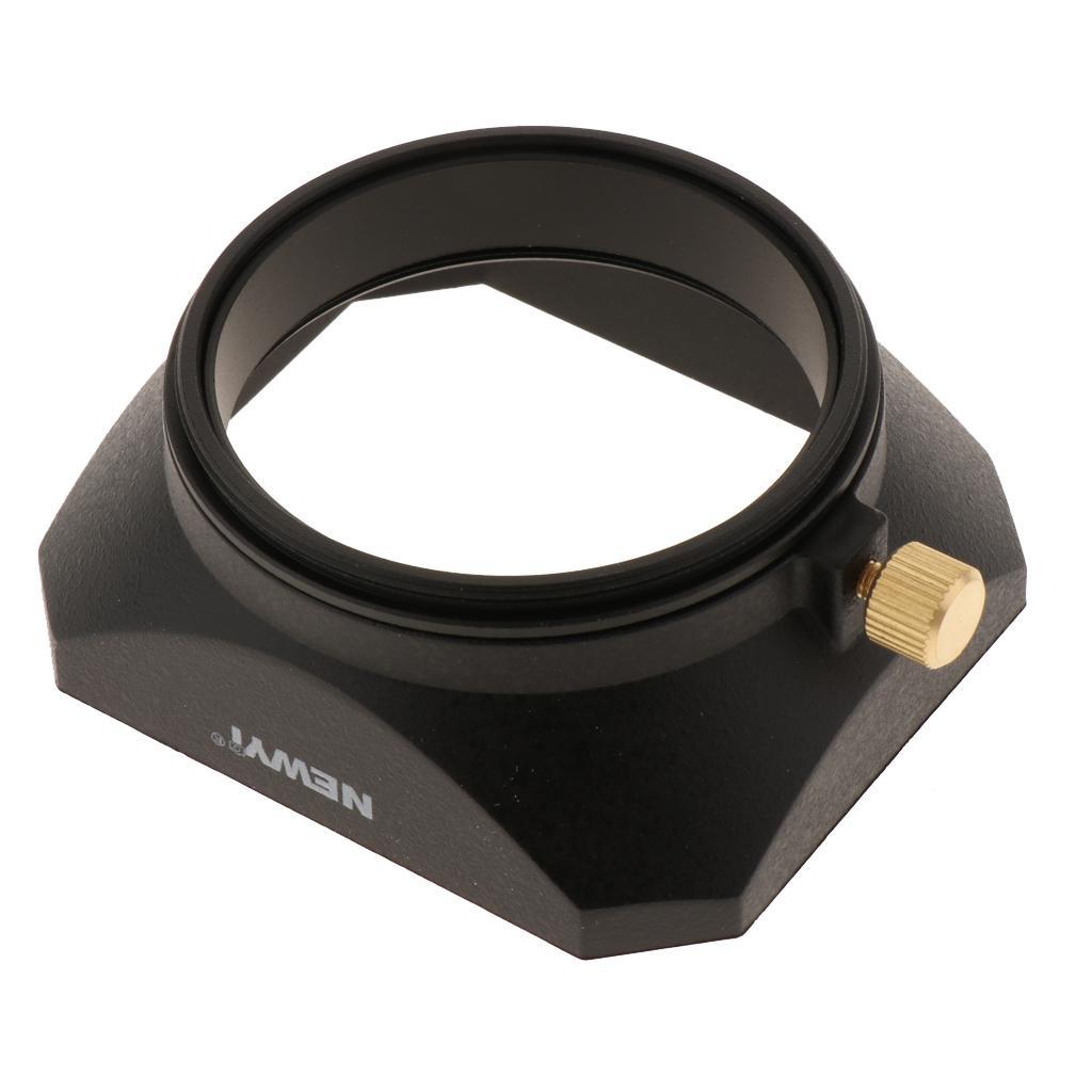 52mm Square Hood for Panasonic Pentax Zeiss Camera Lens Accessory Kit