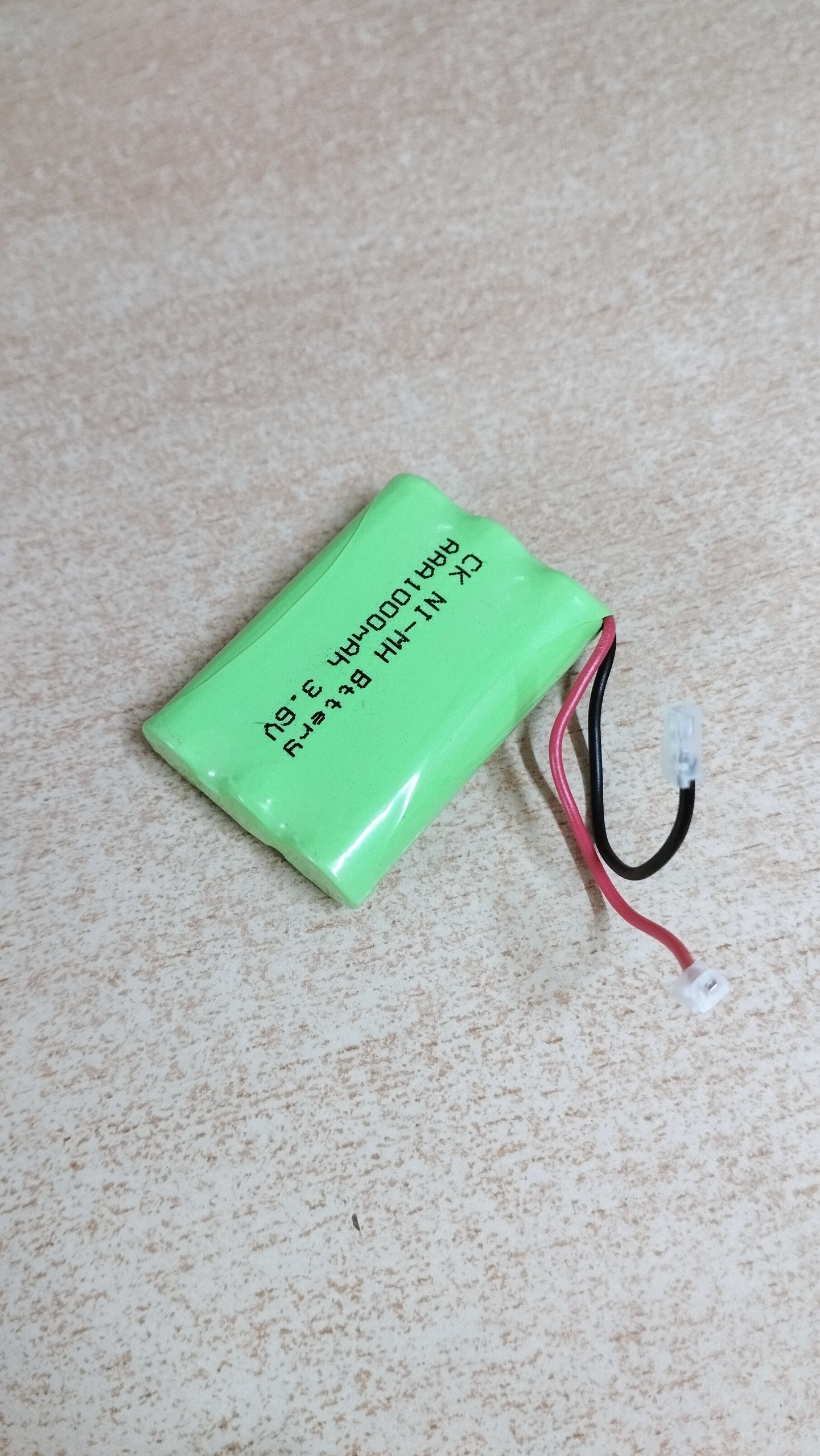 Pin sạc AAA điện áp 3.6V dung lượng 1000mAh