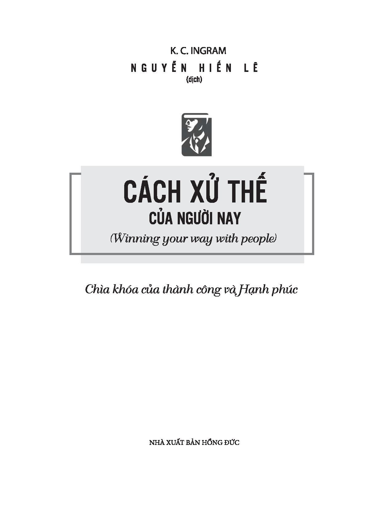 Cách Xử Thế Của Người Nay