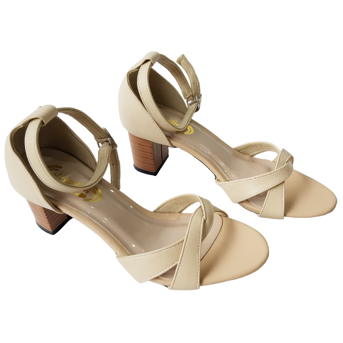 Giày Sandal BIGGBEN Da Bò Thật Cao 5 Phân SDCG109