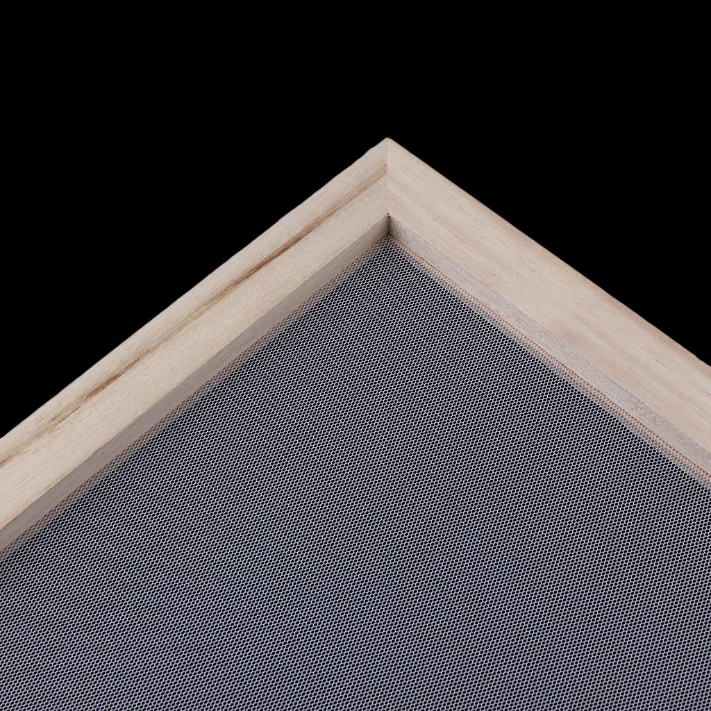 2X Giấy Gỗ Làm Khung Khuôn Mẫu Lưới Kid Giấy Thủ Công Nghệ Thuật DIY 30X40 Cm