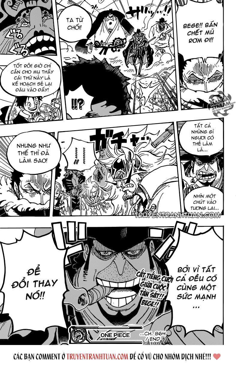 đảo hải tặc - one piece chapter 864 16