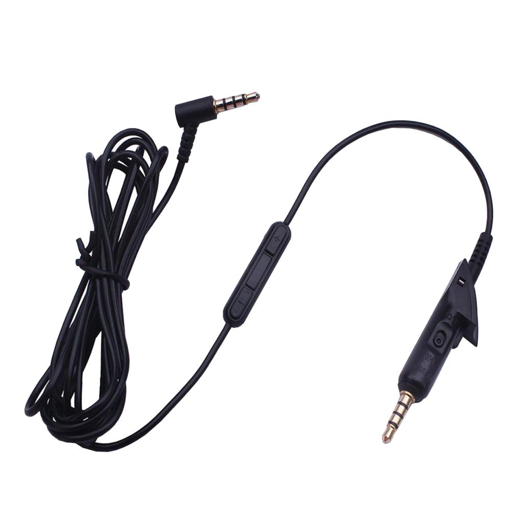 Replacement Headphone Cable With Microphone For Bose QC15 QC2 Headphone