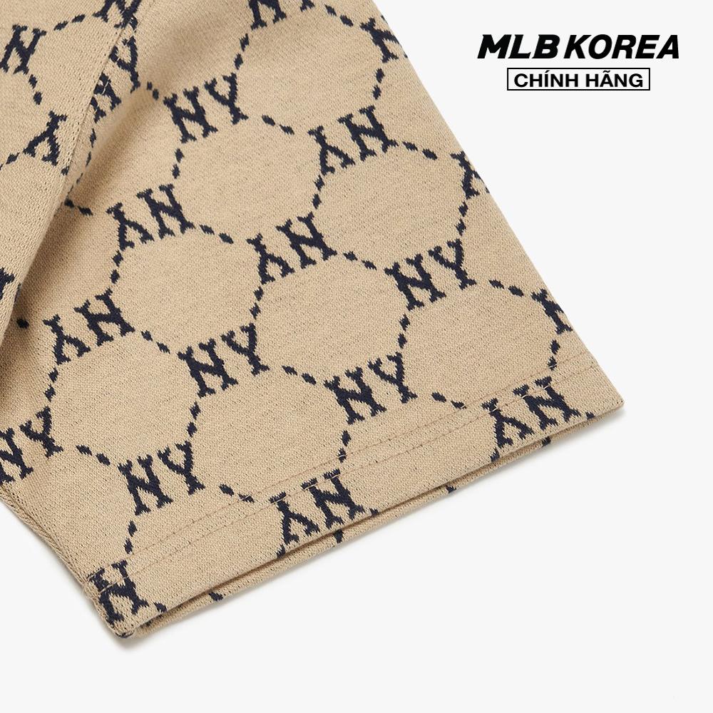 MLB - Áo thun phom suông ngắn tay Diamond Monogram 3ATSM3023