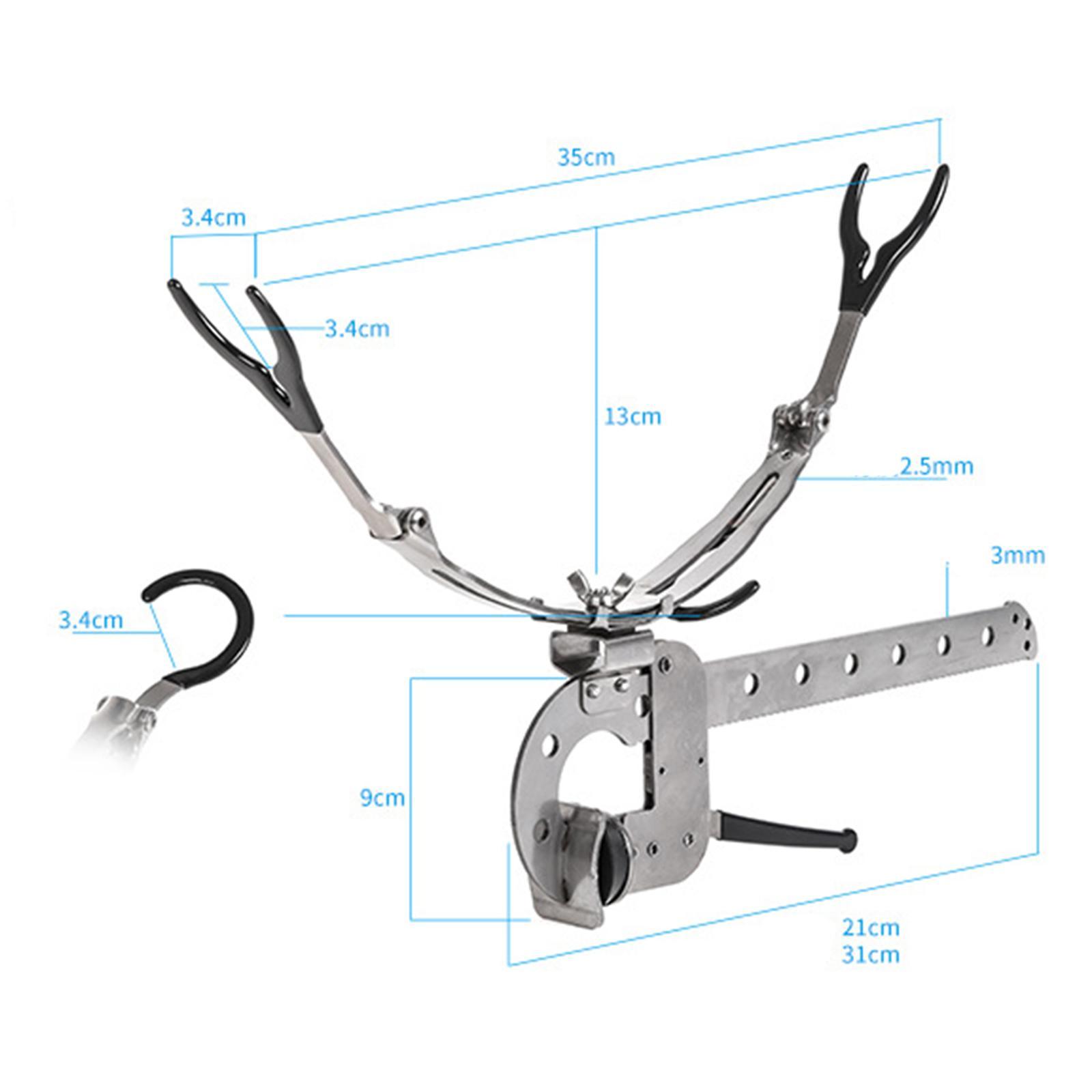 Bridge Fishing Rod Holder Pole Stand Bracket Support Rack Adjustable