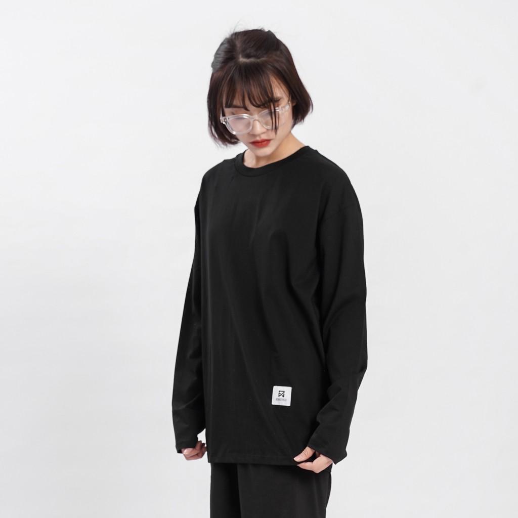Áo thun DÀI TAY Unisex N7 Basic Tee phông trơn nam nữ lỡ oversize form rộng sweater Hàn Quốc