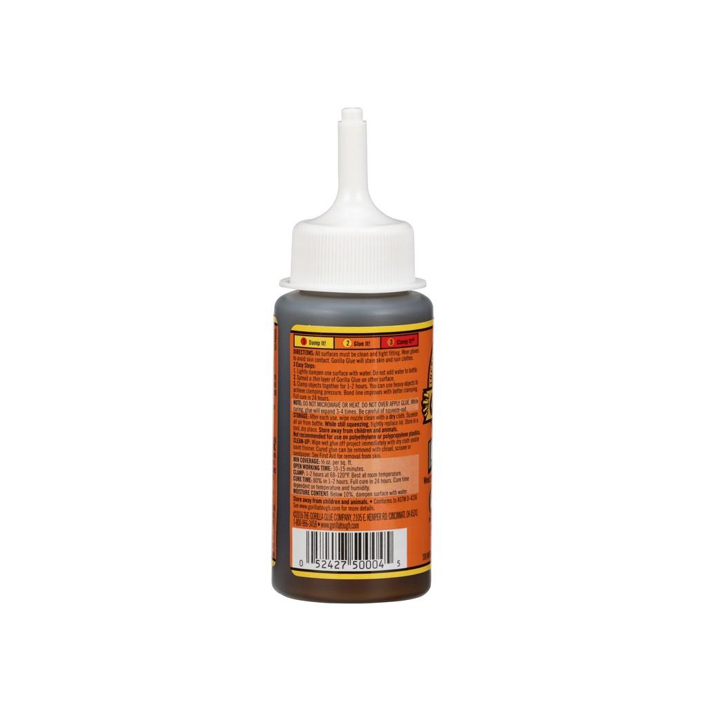 Keo Dán Gorilla Glue Xịn Chính Hãng, Keo Tiện Dụng Đa Năng Dán Mọi Chất Liệu, Keo Dán Original Gorilla Glue 118ml