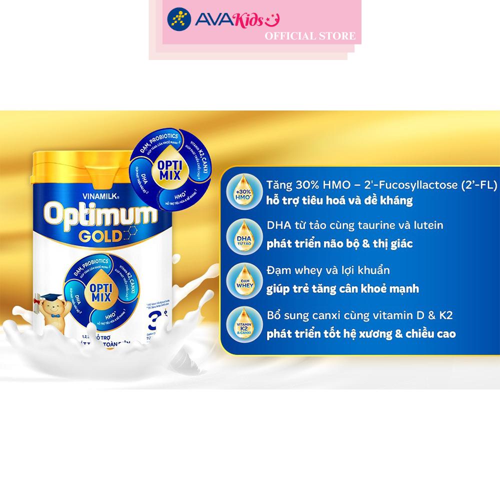 Hình ảnh Sữa bột Vinamilk Optimum Gold số 3 850g (1 - 2 tuổi)