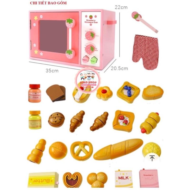 Đồ chơi Lò nướng hồng M05 nhiều bánh