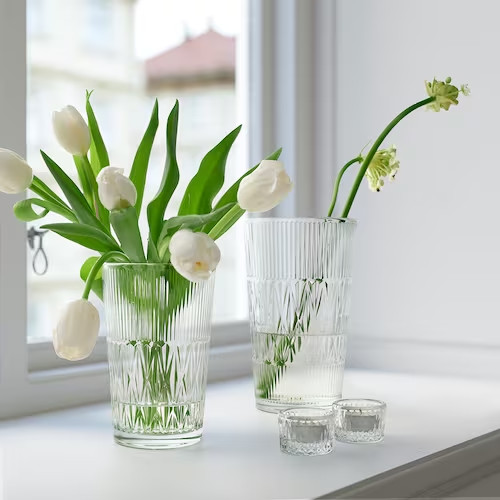 Lọ hoa thuỷ tinh SMÄLLSPIREA I KEA