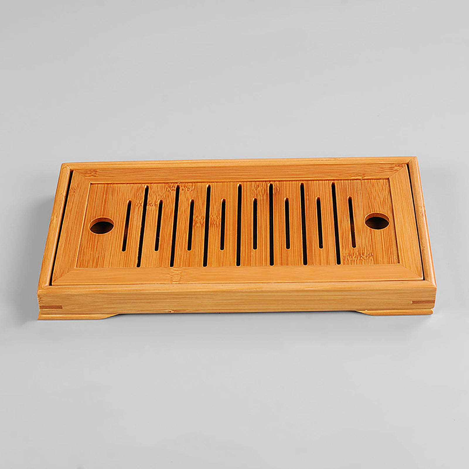 Khay Phục Vụ Trà Nhỏ Bằng Tre Đĩa Trà Gongfu Trung Quốc Dành Cho Bàn Văn Phòng Tại Nhà