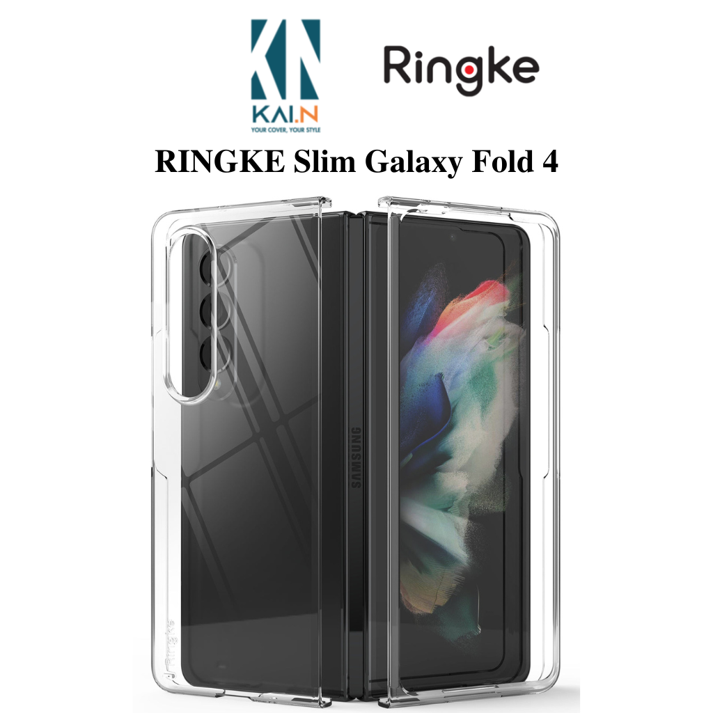 Ốp Lưng Trong Suốt Dành Cho Samsung Galaxy Z Fold 4 5G, RINGKE SLIM - Hàng Chính Hãng