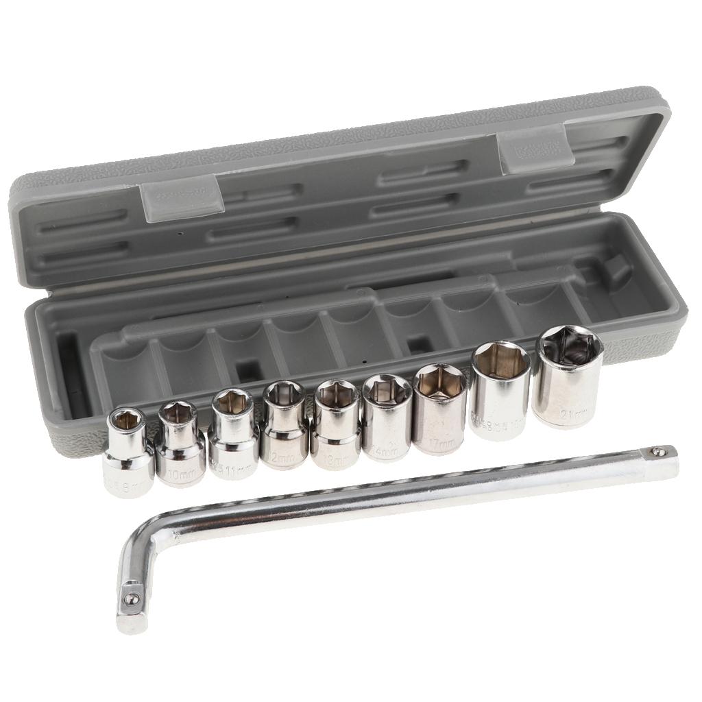Metal Wrench Socket Set Car Tools For Automotive Motorcycle Repair