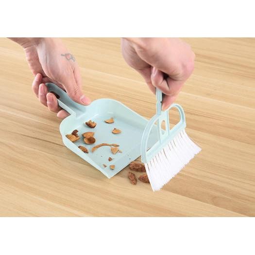 Bộ Chổi Xẻng Mini Quét Văn Phòng Máy Tính Bàn Phím Quét Bàn Thờ