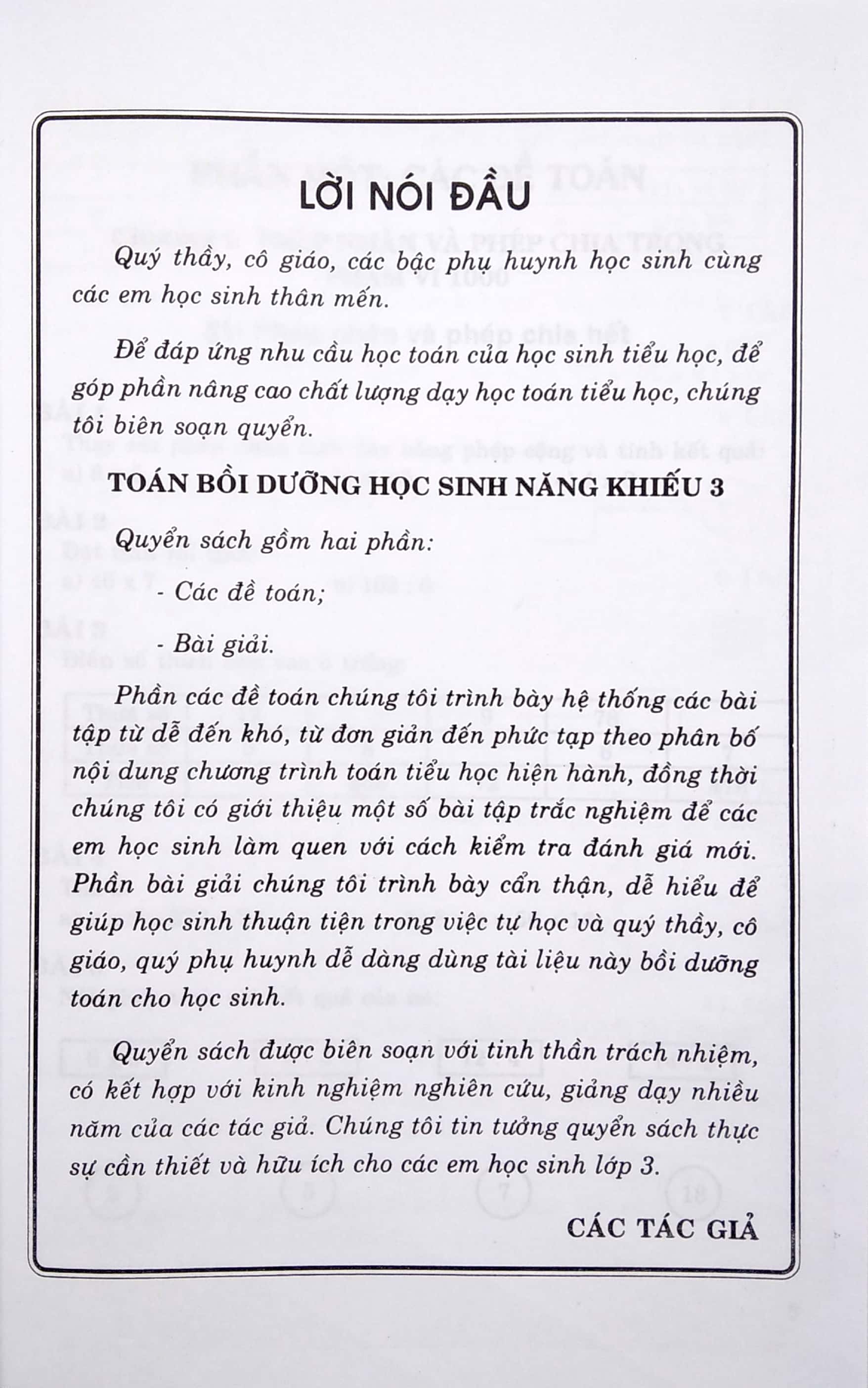 Toán - Bồi Dưỡng Học Sinh Năng Khiếu 3