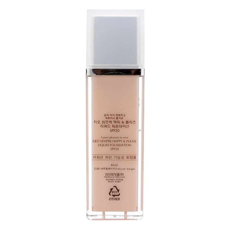 Kem Nền Geo Sempre Happy &amp; Please Liquid Foundation