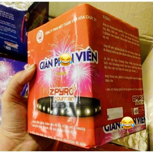 Hộp quà viên phun, hoa phun, giàn phun nhấp nháy Z121-BQP