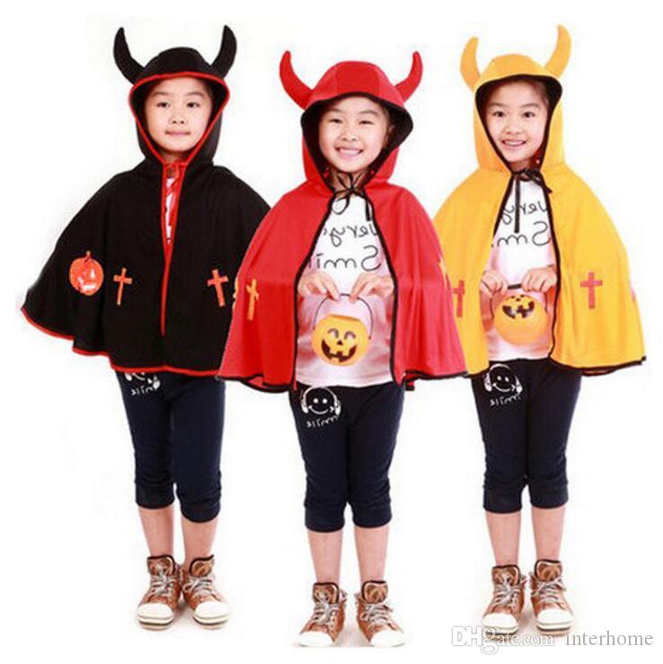 Aó choàng sừng hoá trang cosplay HALOWEEN ( màu ngẫu nhiên )