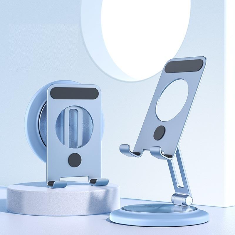 Giá đỡ điện thoại máy tính bảng nhôm đế xoay