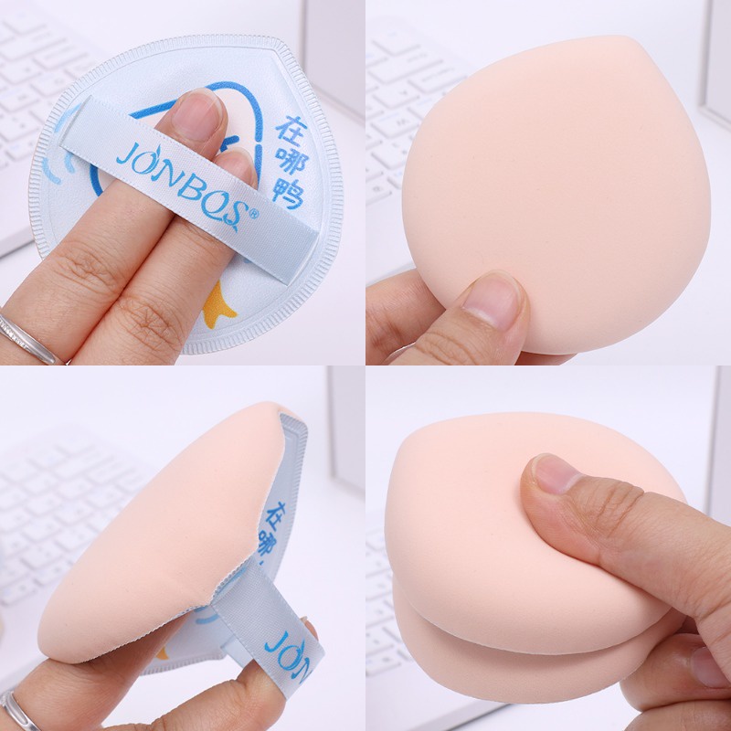 Bông phấn mút cushion trang điểm họa tiết hoạt hình CHÚ VỊT Sponge Puffs mềm mại độ co giãn cao