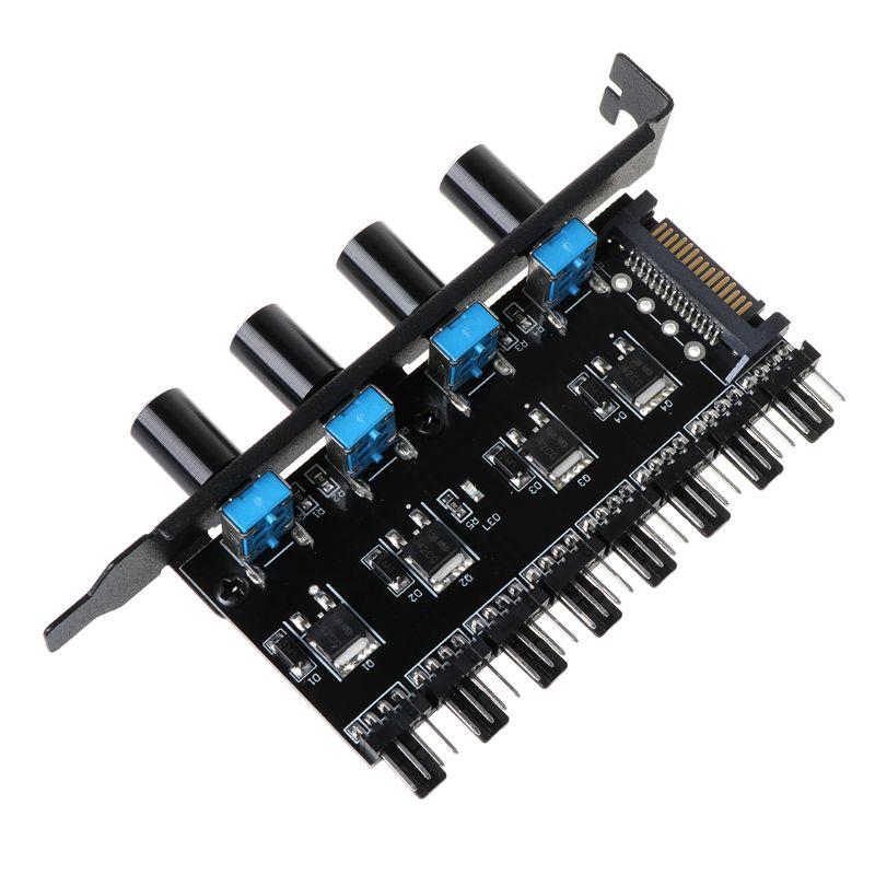 Bộ Điều Khiển Tốc Độ Quạt Tản Nhiệt Cho Cpu Hdd Vga Pwm 12v