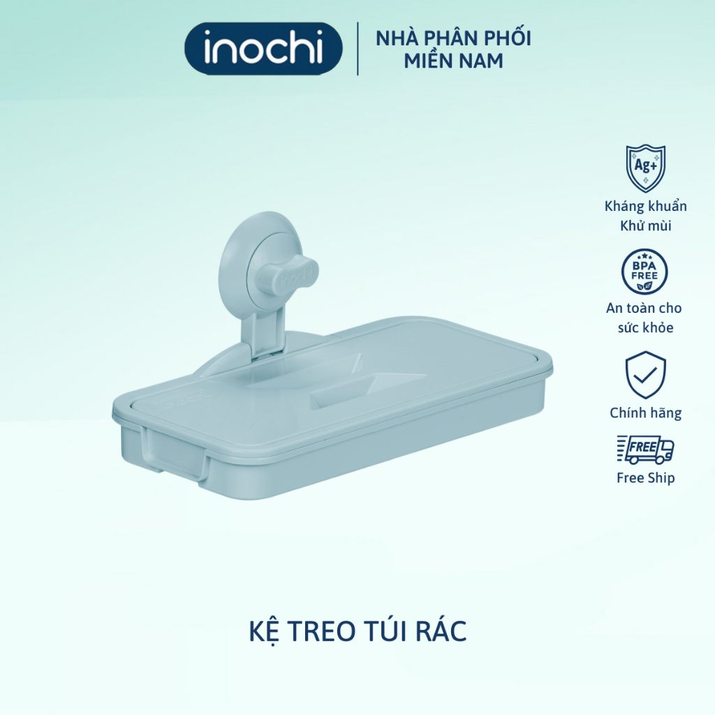 Kệ Treo Túi Rác Hiro, Kệ Treo Đa Năng Thích Hợp Nhiều Không Gian Nhựa Cao Cấp Inochi Chắc Chắn Sang Trọng Gọn Gàng