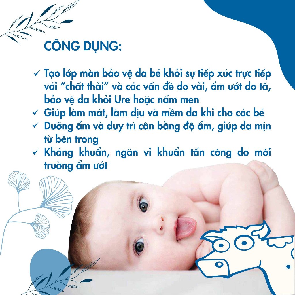 Kem Chống Hăm Em Bé MooGoo - Baby Range - Nappy Balm 120g