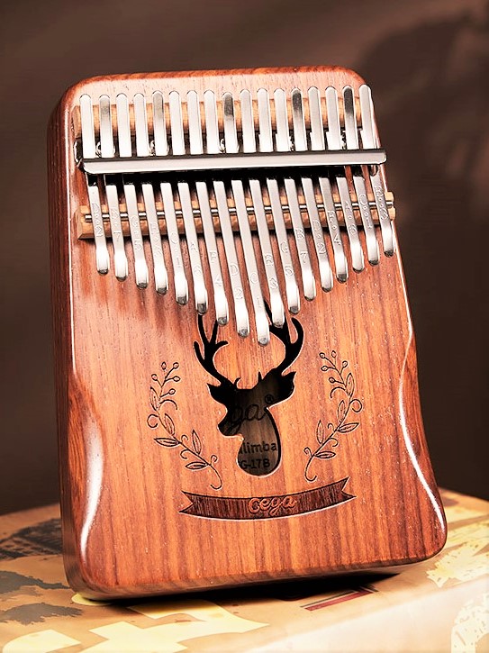 ĐÀN KALIMBA CEGA 17 PHÍM GỖ KOA, ÂM THANH HAY, ĐẦY ĐỦ PHỤ KIỆN