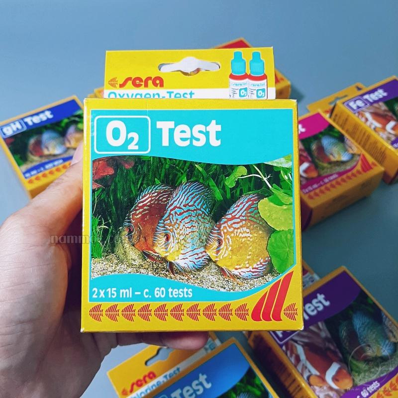 Bộ TEST O2 SERA | Kiểm tra nồng độ Oxy hoà tan trong bể cá cảnh, thuỷ sinh