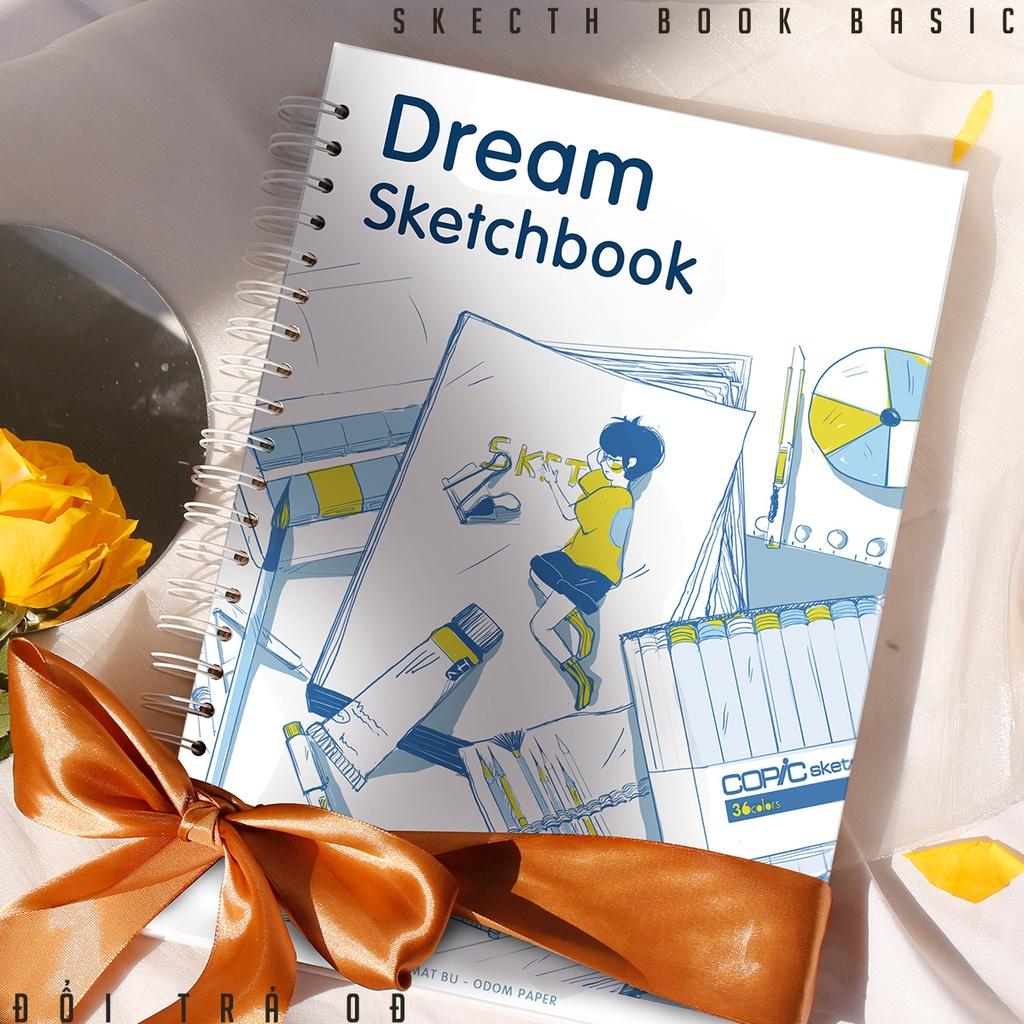 Sổ Phác Thảo Dòng Basic 172GSM - Sketchbook - Ong Mặt Bự ( LỖI 1 ĐỔI 1