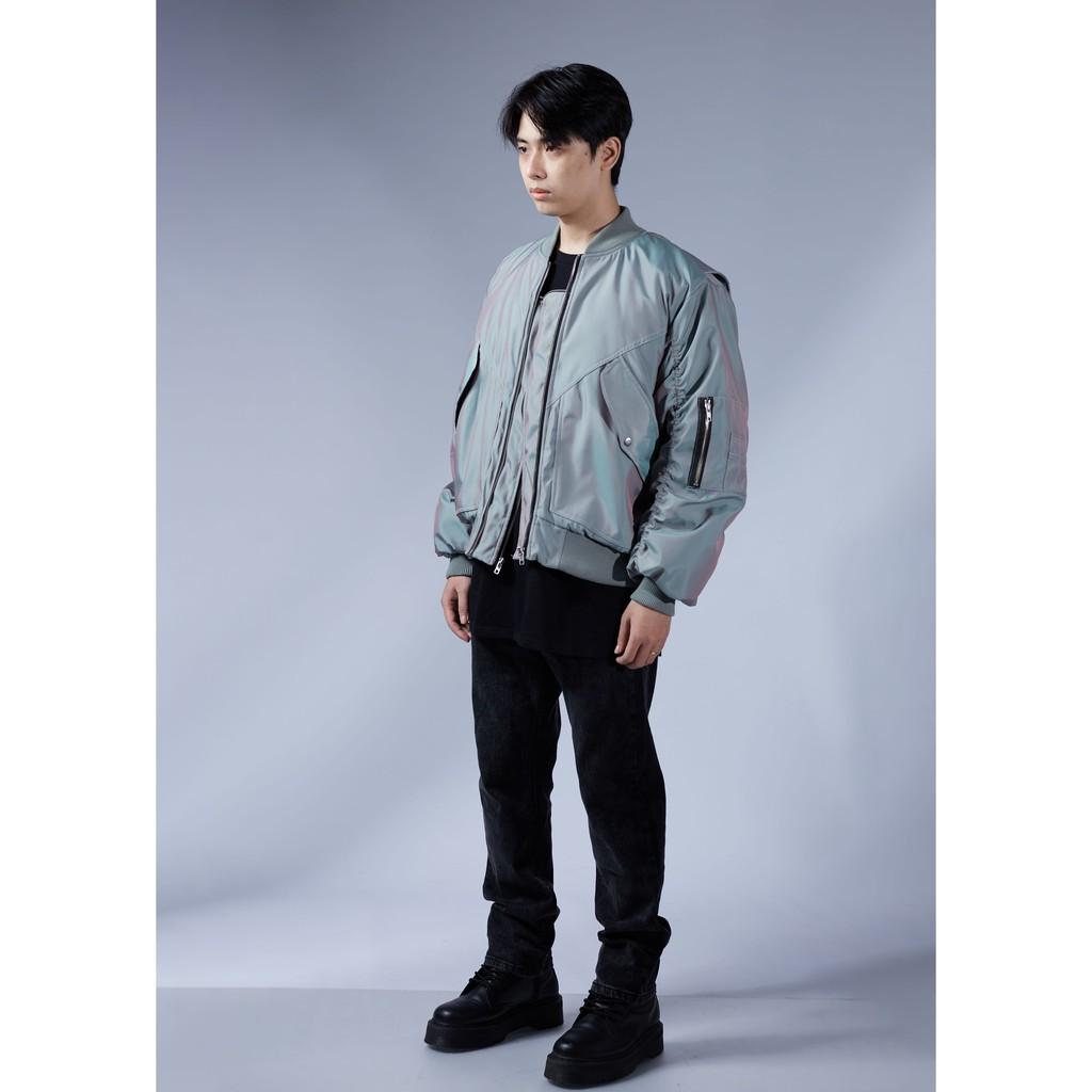 Áo bomber nam 2 lớp lót bông dày dặn form thoải mái SNAZZY BOMBER V6