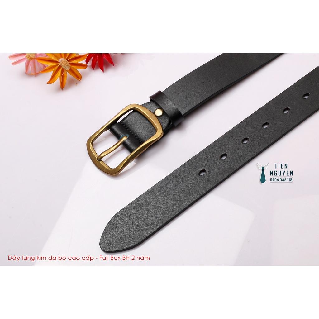 Thắt Lưng Nam Da bò cao cấp Full box khóa vòng