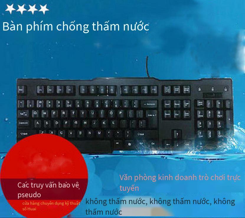 Đặc biệt Lisheng KB-202 bàn phím máy tính xách tay bàn phím máy tính để bàn bàn phím máy tính USB bàn phím có dây văn phòng nhà