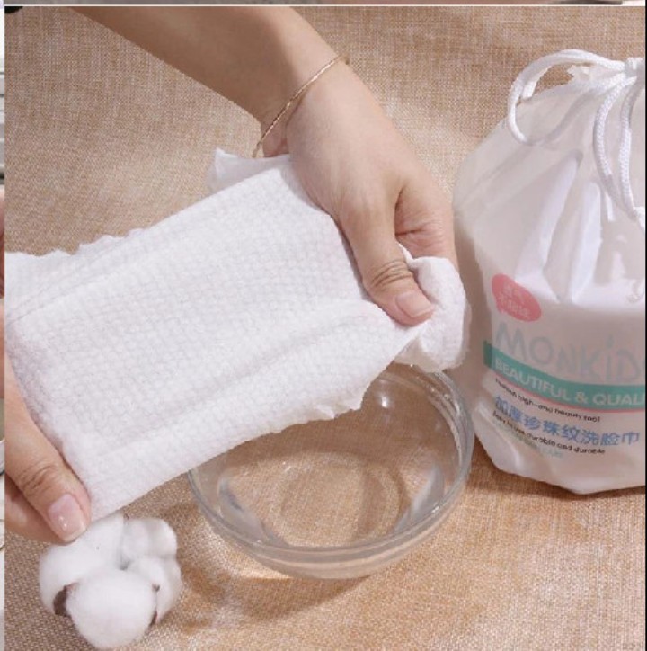 Cuộn 50 giấy lau Lazy Rag không bị xù có thể tái sử dụng (25x25cm)