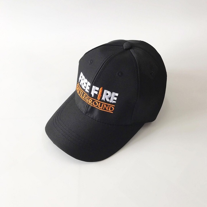 Mũ lưỡi trai Free Frie nam nữ đẹp màu đen, nón kết thời trang thêu logo nổi chữ Free Fire, Sản Phẩm phù hợp cho cả Nam và Nữ