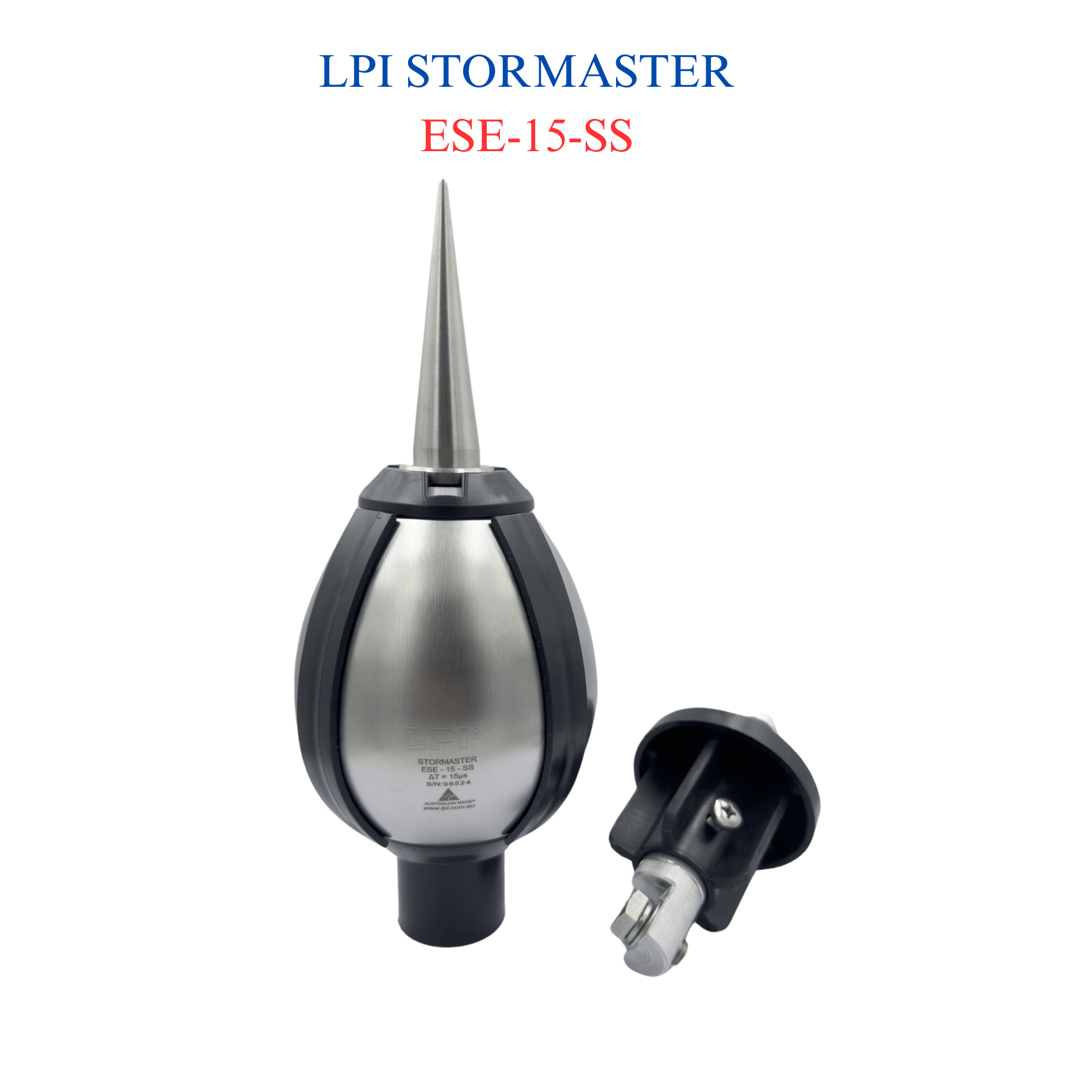 Kim Thu Sét LPI Stormaster ESE 15 SS – Bảo Vệ An Toàn, Bán Kính 51m, Công Nghệ Úc