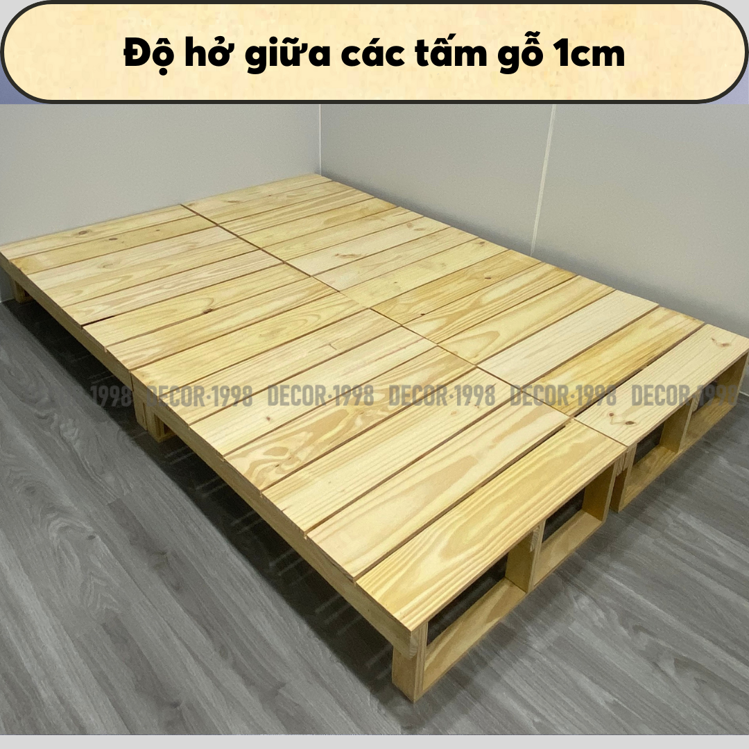 GIƯỜNG NGỦ PALLET CAO 15CM,20CM , PALLET LẮP RÁP, GIƯỜNG NGỦ GẤP GỌN ĐỦ MỌI KÍCH THƯỚC GỖ THÔNG NHẬP KHẨU
