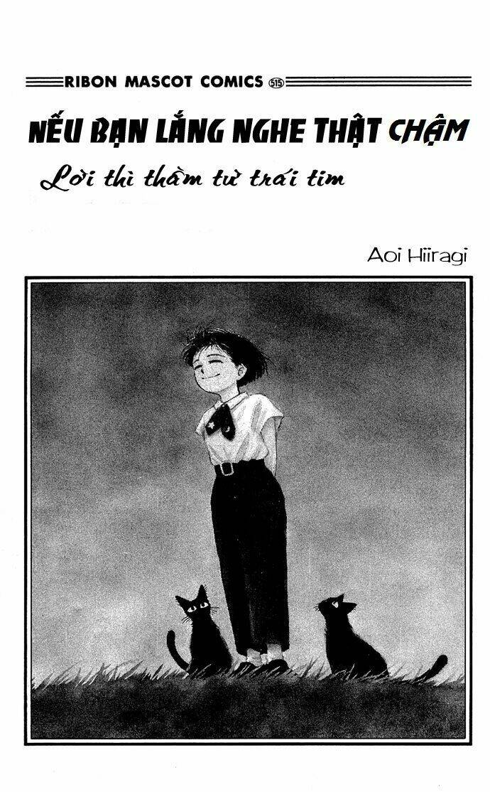 mimi wo sumaseba - lời thì thầm từ trái tim chapter 1 4
