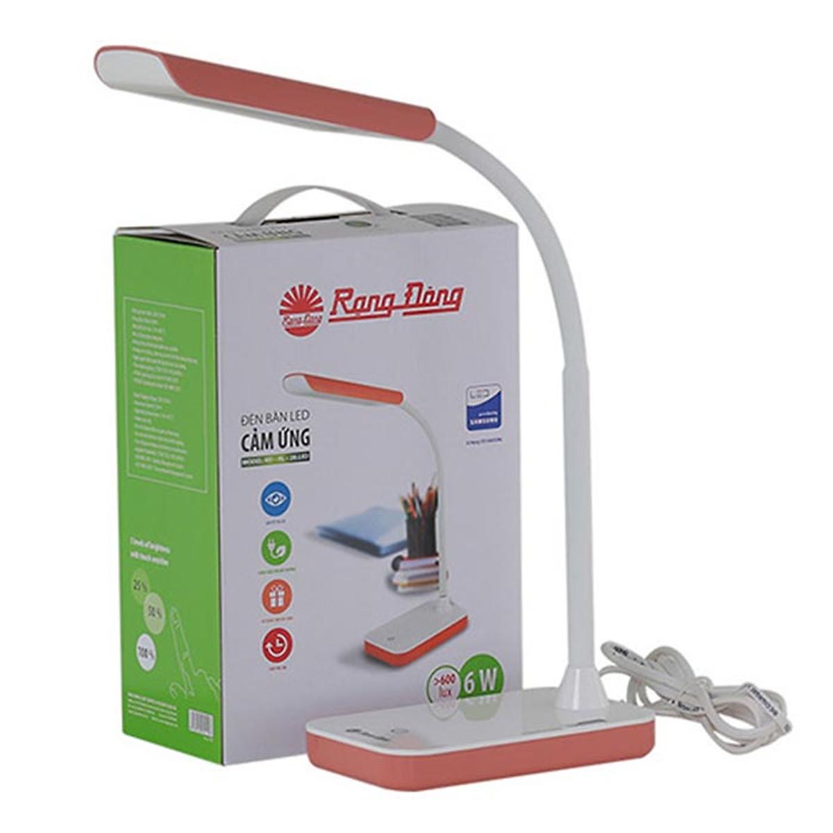 Đèn bàn học cảm ứng cao cấp Rạng Đông Model RD-RL-20.LED - Hàng Chính Hãng