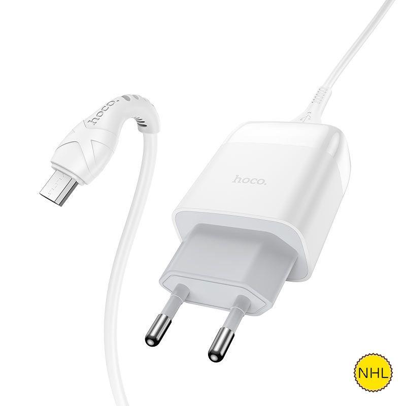 Type C - Bộ sạc nhanh Hoco C72Q 18W, QC3.0 Chuôi cắm Type C, Hàng chính hãng