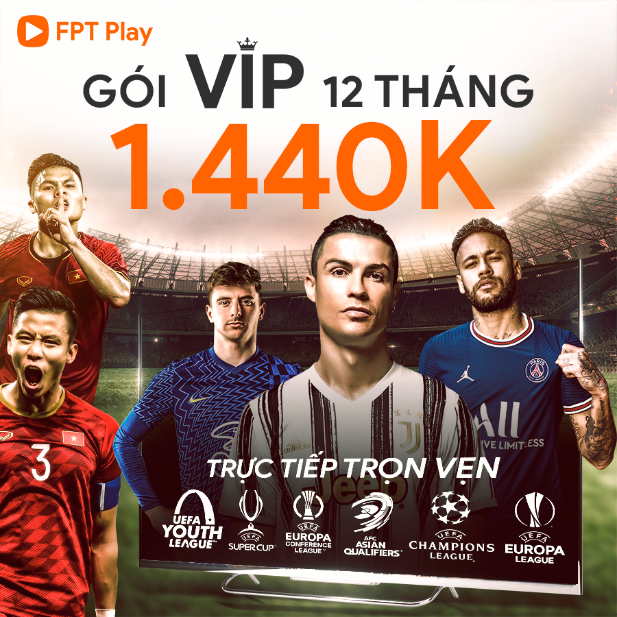 FPT Play - Gói VIP 12 tháng