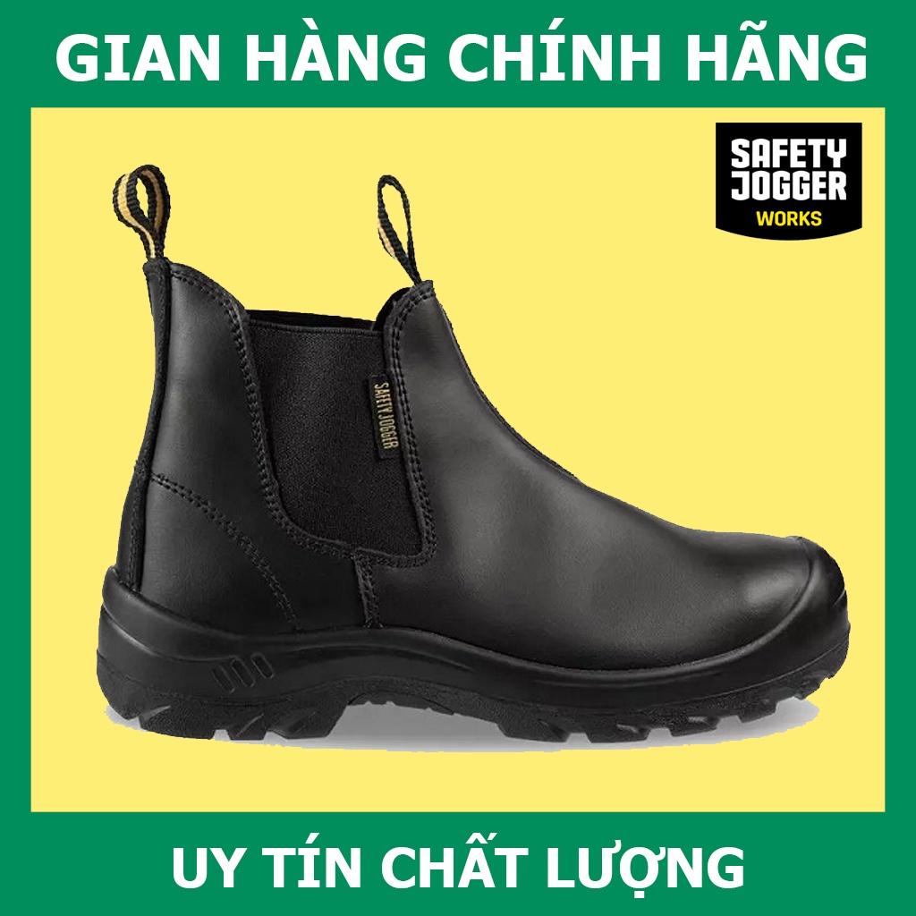 [Hàng Chính Hãng] Giày Safety Jogger Bestfit S1P Cao cổ, Chống Thấm Nước, Chống Trơn trượt, Chống Dập Ngón