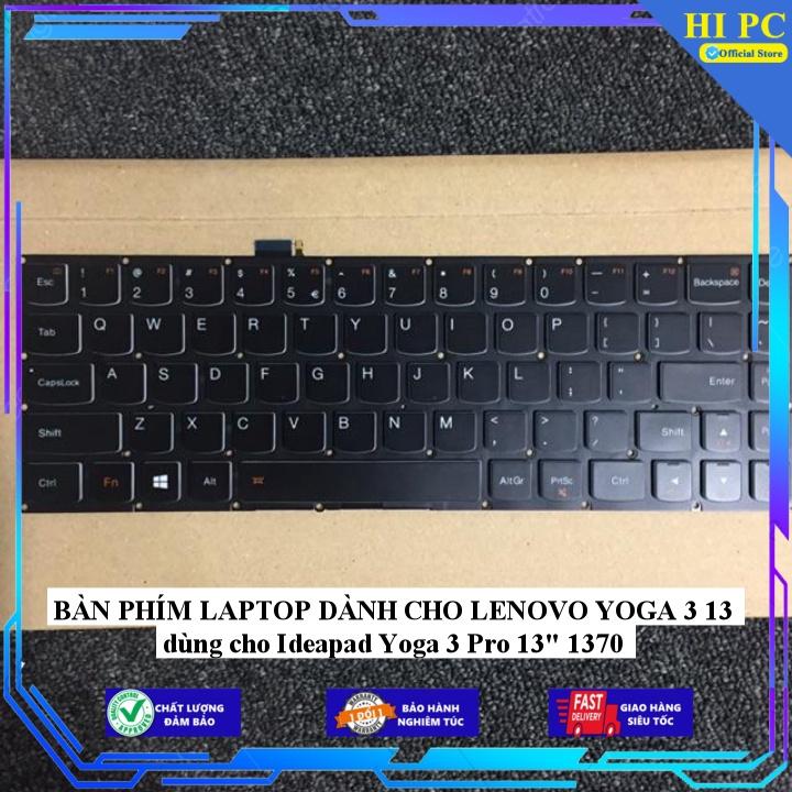 BÀN PHÍM LAPTOP DÀNH CHO LENOVO YOGA 3 13 dùng cho Ideapad Yoga 3 Pro 13" 1370 - Hàng Nhập Khẩu