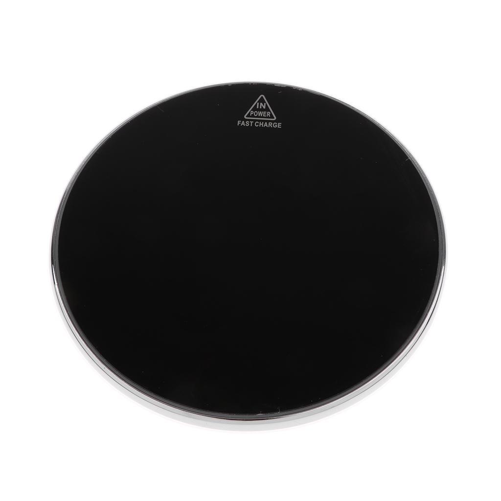 Wireless Charger, Qi Certified Wireless Fast Charger Charging Pad with LED Indicator Light for Samsung Galaxy S9/S9+/S8/S8+/S7/S7 Edge/Note 8,iPhone X, iPhone 8/8Plus and QI-enabled Device