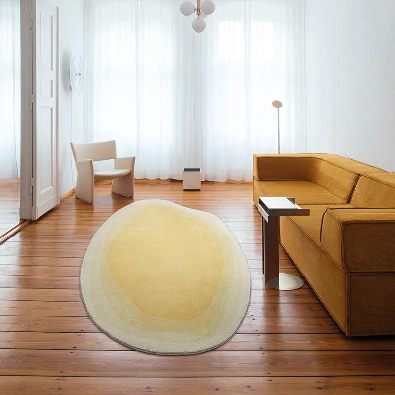 Thảm trải sàn dày dặn họa tiết cà phê đơn giản sáng tạo phong cách Bắc Âu